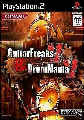 Pochette Guitar Freaks & Drummania V version PlayStation 2