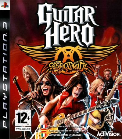 Pochette Guitar Hero : Aerosmith version PlayStation 3
