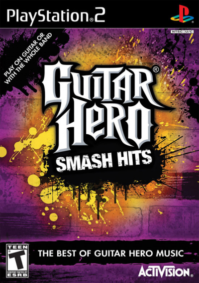 Pochette Guitar Hero : Greatest Hits version PlayStation 2
