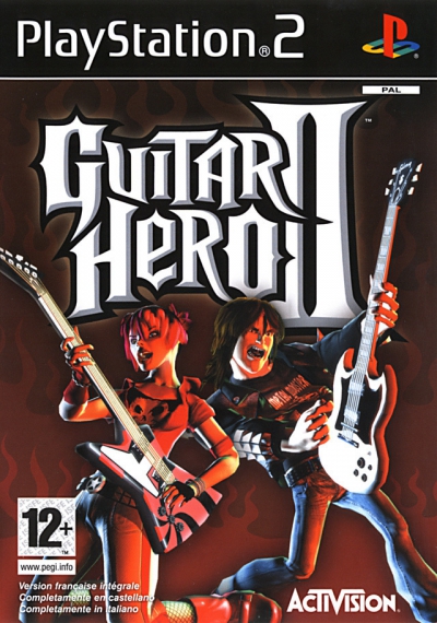 Pochette Guitar Hero II version PlayStation 2