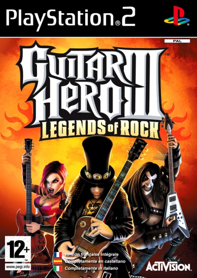 Pochette Guitar Hero III : Legends of Rock version PlayStation 2