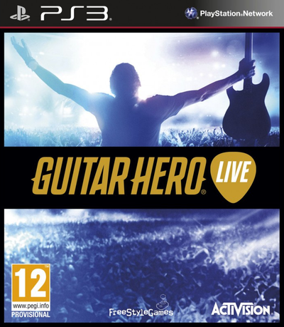 Pochette Guitar Hero Live version PlayStation 3