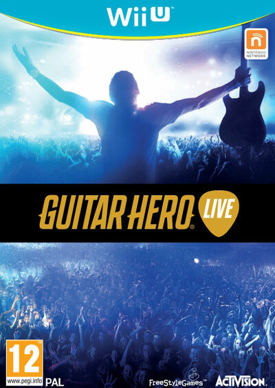 Pochette Guitar Hero Live version Wii U