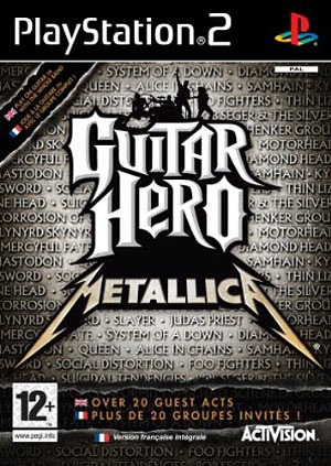 Pochette Guitar Hero : Metallica version PlayStation 2