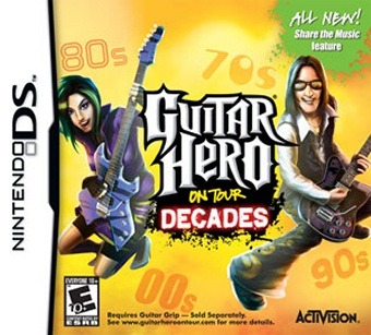 Pochette Guitar Hero : On Tour Decades version DS