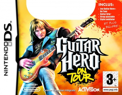 Pochette Guitar Hero : On Tour version DS