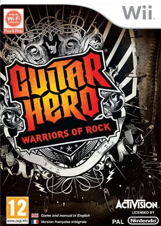 Pochette Guitar Hero : Warriors of Rock version Wii