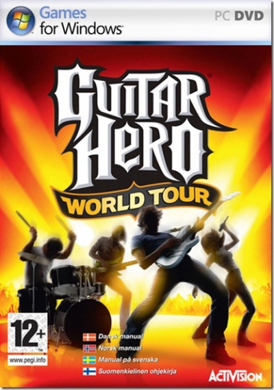 Pochette Guitar Hero : World Tour version PC Windows