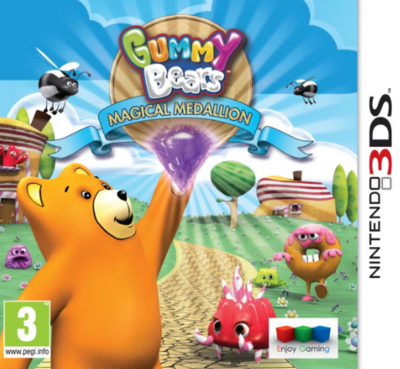 Pochette Gummy Bears - Magical Medallion version 3DS