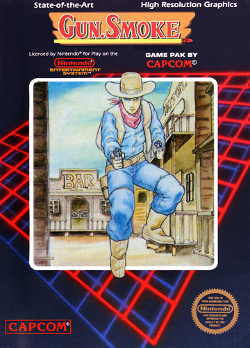 Pochette Gun.Smoke version NES