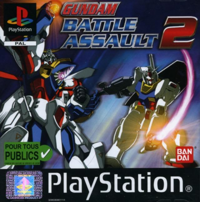 Pochette Gundam : Battle Assault 2 version PlayStation
