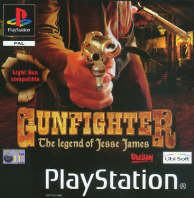 Pochette Gunfighter : la légende de Jesse James version PlayStation