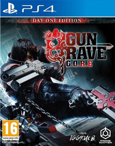 Pochette GunGrave G.O.R.E. version PlayStation 4