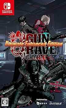 Pochette GunGrave G.O.R.E. version Switch