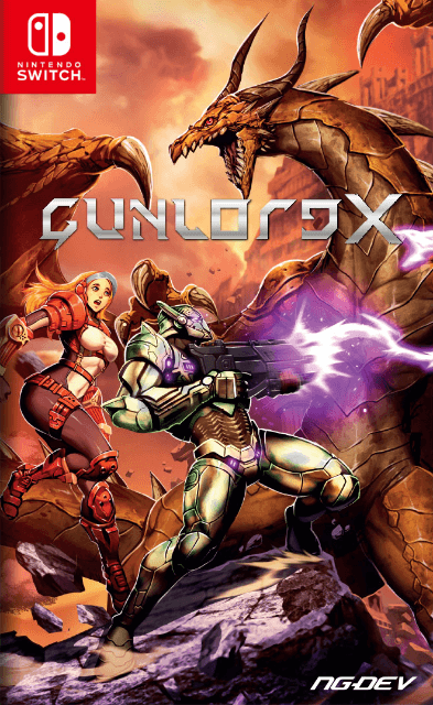 Pochette Gunlord X version Switch