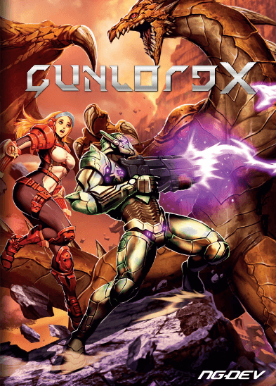 Pochette Gunlord X version PlayStation 4