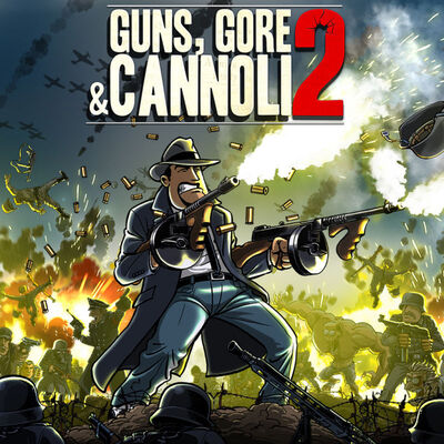 Pochette Guns, Gore & Cannoli 2 version Switch