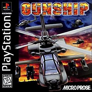 Pochette Gunship version PlayStation