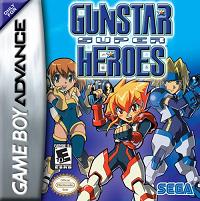 Pochette GunStar Future Heroes version GameBoy Advance