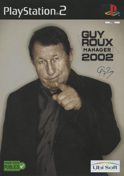 Pochette Guy Roux Manager 2002 version PlayStation 2