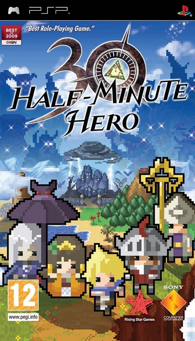 Pochette Half-Minute Hero version PSP