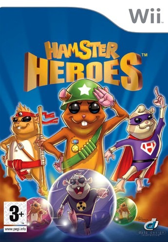 Pochette Hamster Heroes version Wii