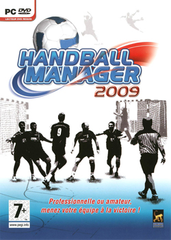 Pochette Handball Manager 2009 version PC Windows