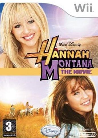 Pochette Hannah Montana : Le Film version Wii
