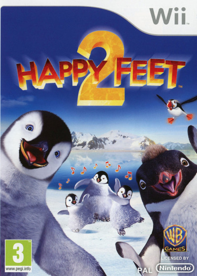Pochette Happy Feet 2 version Wii