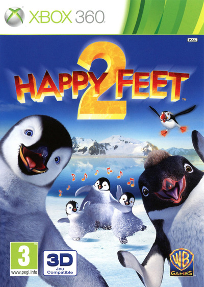 Pochette Happy Feet 2 version Xbox 360