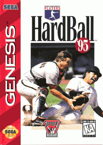 Pochette Hardball '95 version Megadrive
