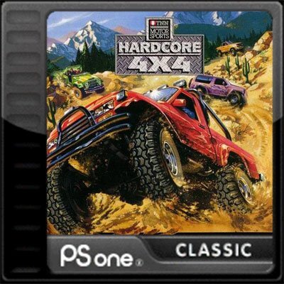 Pochette Hardcore 4x4 version PlayStation 3