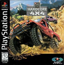 Pochette Hardcore 4x4 version PlayStation