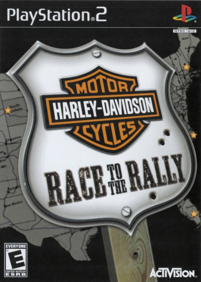Pochette Harley-Davidson Motor Cycles : Race to the Rally version PlayStation 2
