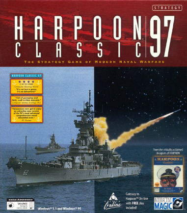 Pochette Harpoon Classic 97 version PC MS-DOS