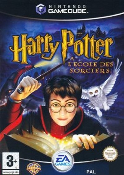 Pochette Harry Potter à l'Ecole des Sorciers version GameCube