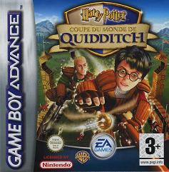 Pochette Harry Potter : coupe du monde de Quidditch version GameBoy Advance