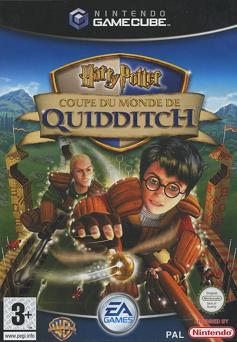Pochette Harry Potter : coupe du monde de Quidditch version GameCube