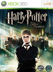 Pochette Harry Potter et l'Ordre du Phénix version Xbox 360