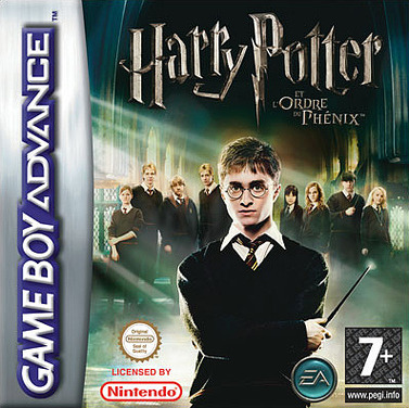 Pochette Harry Potter et l'Ordre du Phénix version GameBoy Advance