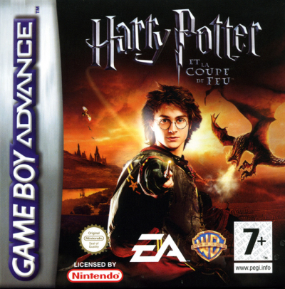 Pochette Harry Potter et la coupe de feu version GameBoy Advance