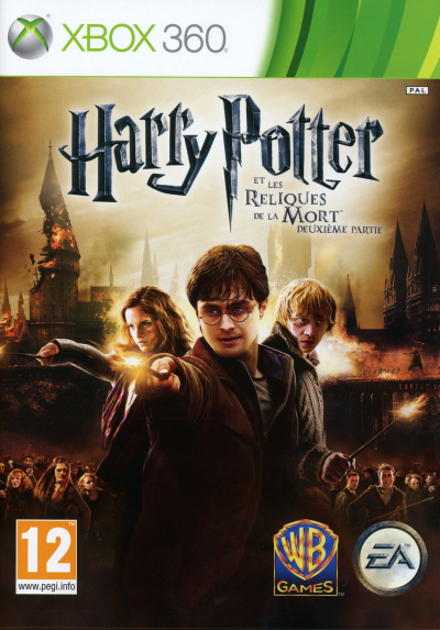 Pochette Harry Potter et les Reliques de la Mort - Deuxième Partie version Xbox 360