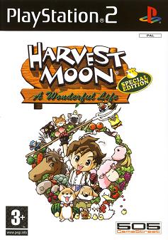 Pochette Harvest Moon : A Wonderful Life Special Edition version PlayStation 2