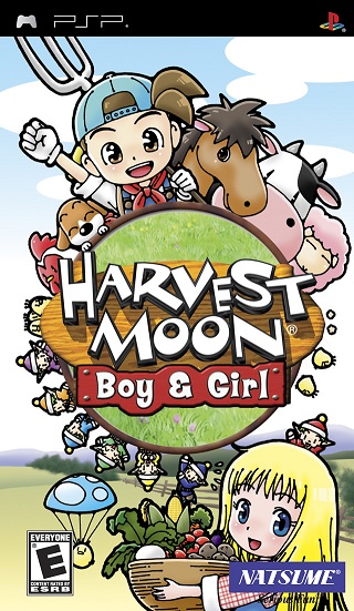 Pochette Harvest Moon Boy & Girl version PSP
