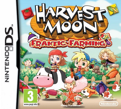 Pochette Harvest Moon : Frantic Farming version DS