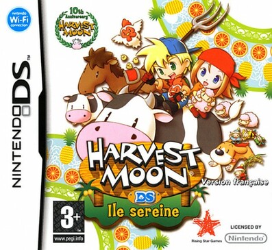 Pochette Harvest Moon : Ile Sereine version DS