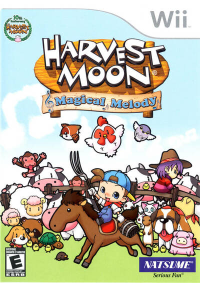 Pochette Harvest Moon : Mélodie Magique version Wii