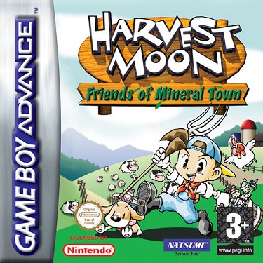 Pochette Harvest Moon : More Friends of Mineral Town version GameBoy Advance