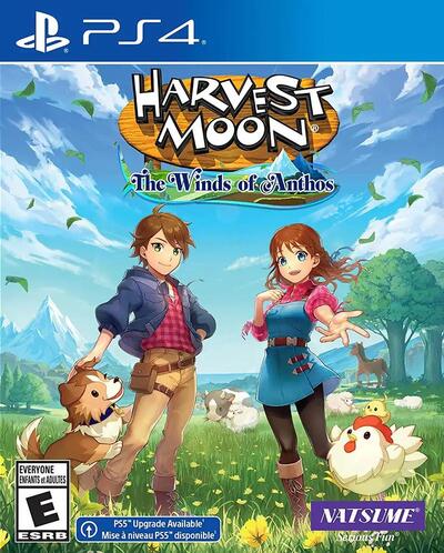 Pochette Harvest Moon : The Winds of Anthos version PlayStation 4