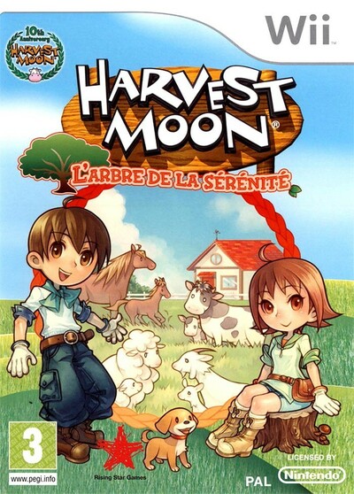 Pochette Harvest Moon : Tree of Tranquility version Wii